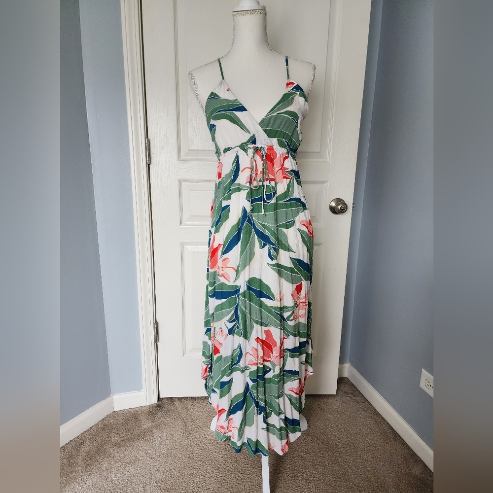 NWO TAGS, BILLABONG TROPICAL MAXI DRESS, SIZE LARGE